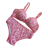 Lingerie Liz Conjunto Infantil Calcinha Tanga E Bojo 3 Kits