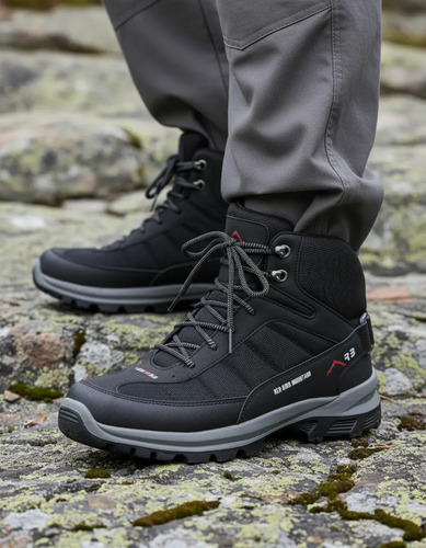 Bota Todo Terreno Y De Uso Rudo Para Caballero Red Bird 3700
