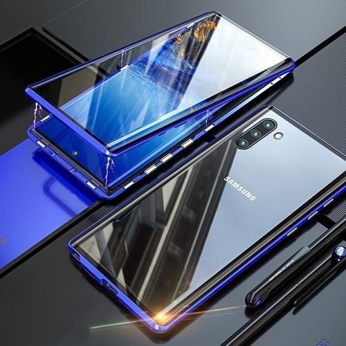 Case Capa Magnética Dupla Proteção 360 Para Samsung Galaxy