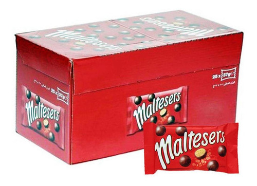 Caixa Chocolate Maltesers - Importado 25 X 37g