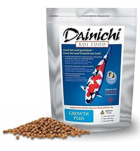 Dainichi Koi - Bolsa Growth-plus (5.5 Lb) - Pellet Mediano