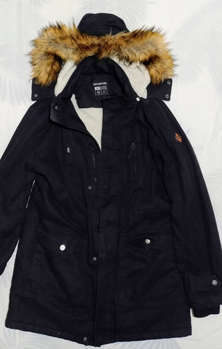 Campera Parka Con Capucha Hombre