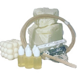 Kit Velas De Soja 4kg Cera De Soja + Esencias + Insumos Y +