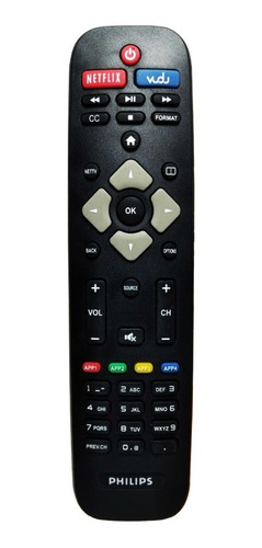 Control Remoto Para Pantalla Philips Led Smart Tv 46pfl3908