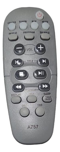 Control Remoto Audio Para Philips Aud757 Equipo Musica Envio