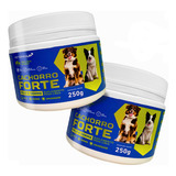 Suplemento Cachorro Pelo&derme 250g Filhotes Pitbull 2 Potes