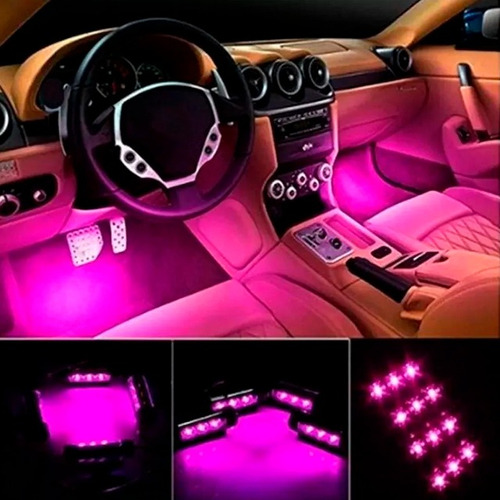 Luces Led Rgb Para Auto Seisa Mj12 *itech Shop Foto 4