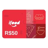 Cartão Presente Ifood 50 - Digital Via Chat