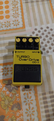Pedal Boss Turbo Over Drive Od-2 Excelente