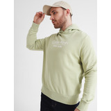 Sudadera Con Capucha Y Logo Verde Calvin Klein