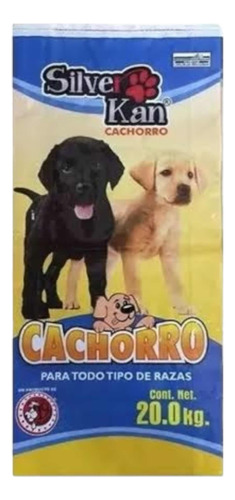 Alimento Silverkan Cachorro Croqueta  20kg, 26% Proteína