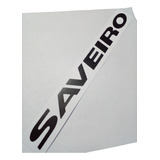 Insignia Emblema Calco Vw Saveiro 2014/ Negro