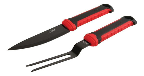 Set De Pincho+cuchillo Fork Knife Set Rugged Coleman 