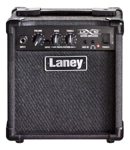 Amplificador Guitarra Laney Lx10 Preto 10wts 110v Cubo Top