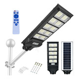 Lámpara Led Solar Exterior Suburbana Alumbrado Público 1000w