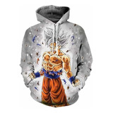 Sudadera Con Capucha Con Estampado De Goku Moda