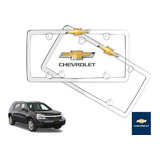 Par Porta Placas Chevrolet Equinox 2009 Original