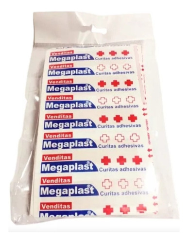 Parche Curita Megaplast / Pack 100 Unidades