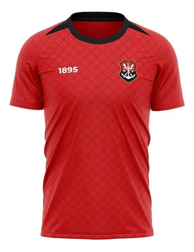 Camiseta Braziline Flamengo Epoch Infantil - Vermelha