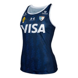 Camiseta De Las Leonas Oficial Under Armour Hockey Suplente