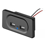 Puerto De Salida Usb De 12v De Coche Múltiples 3 Piezas