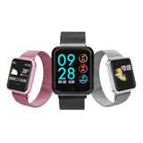 Smartwatch Relogio P80  Lançamento Full Touch+ 2 Pulseiras 