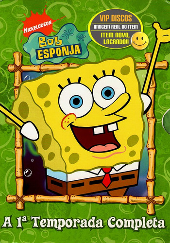 Box Bob Esponja Primeira Temporada Completa Original Lacrado