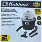 Aspiradora Koblenz Multiusos Seco/mojado 2 Gal Y 2 Hp Poder