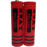 Bateria Pila Roja X2 18650 Recargable 9800mah Litio Ion 4.2v