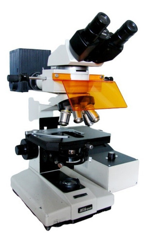 Microscopio Binocular Epiflurescencia Nikon. Labophot