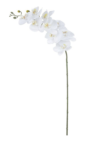 Haste De Orquidea Phalaenopsis Real Toque X9 (branco) 94cm