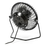 Ventilador Escritorio Minifan 4puLG. Estructura Metalica Usb