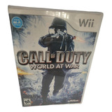 Call Of Duty World Of War Apenas Caixa! Sem O Cd! Com Manual