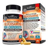Bioschwartz Glucosamina Msm + Condroitina 180 Capsulas