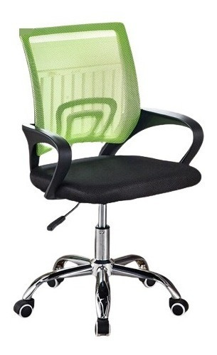 Silla Escritorio Oficina Luxor Giratoria Comfort 2023 Verde