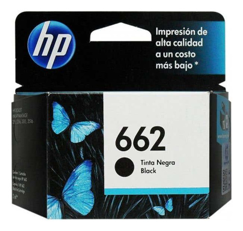 Tinta Hp 662 Negro