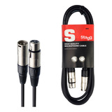 Cable De Microfono Xlr (canon) Standard 10m Stagg Smc10