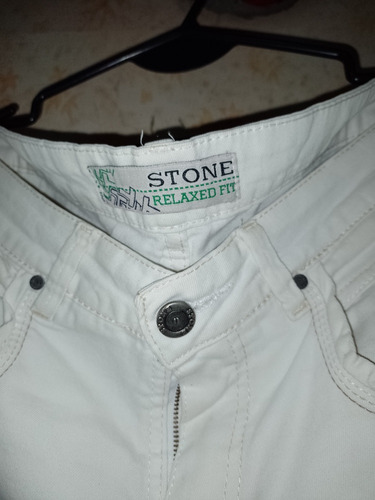 Bermuda Stone Original Impecable Blanca ... T 46