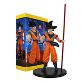 Goku Figura Acción Dragon Ball,juguete ,baculo Sagrado 22cm