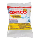 Tablet De Pastilha Cloro Multipla Acao 3x1 T200 200g Genco