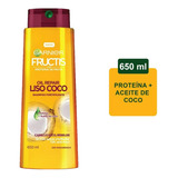 Shampoo Garnier Fructis Oil Repair Liso Coco 650 Ml