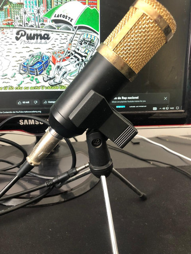 Microfone Andowl Bm-800 Condensador Cardioide 