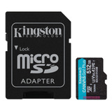 Memoria Microsd Kingston Canvasgo Plus 512gb A2 U3 V30 170mb