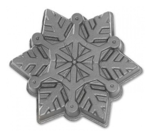 Molde Para Torta Copo De Nieve Navideño Nordic Ware