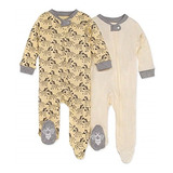 Ropa Para Bebe Pijama X2 De Algodón Talla Recién Nacido