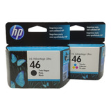 Kit 2 Cartuchos De Tinta 46 Original Hp 2529 4729 5738 5739