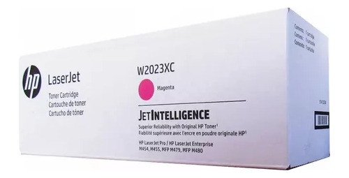 Cartucho De Toner Hp 414x (w2023xc) Magenta, 100% Original