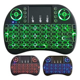 Mini Teclado De Control Inalámbrico Para Smart Tv Box, Pc, Ratón, Color Verde Oscuro, Teclado, Color Negro