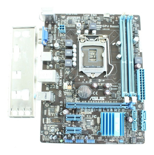 Placa Mãe Asus Lga1155 Ddr3 P8h61-m Lx3 R2.0 Oem Garantia 