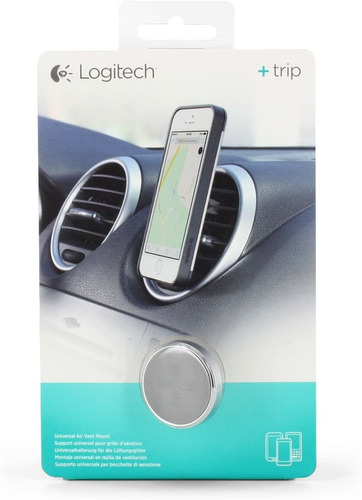 Logitech  One-touch - Soporte De Coche Para Teléfonos Intel